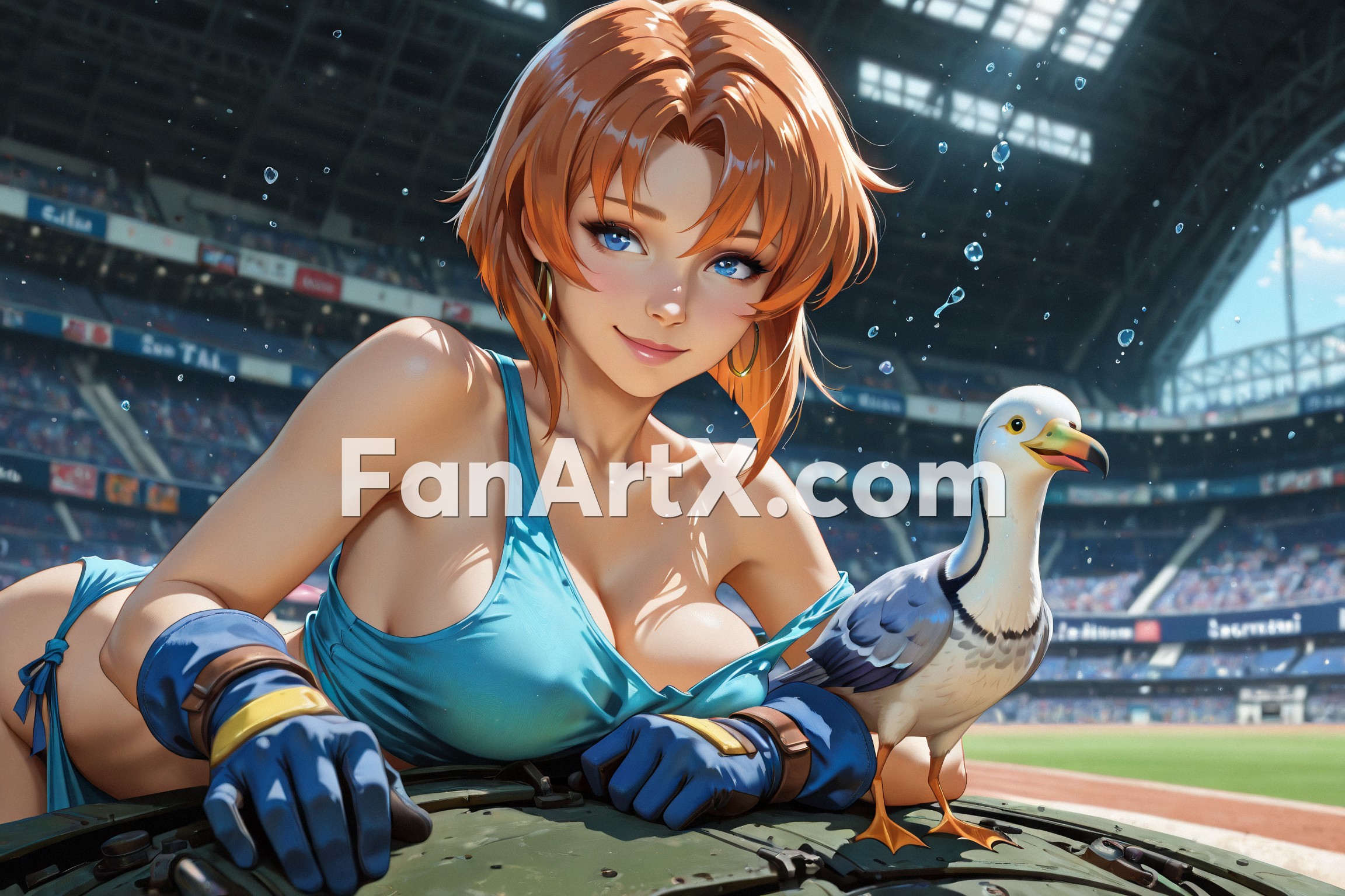 Rena Ryuugu Fanart - Rena When They Cry character 1932264